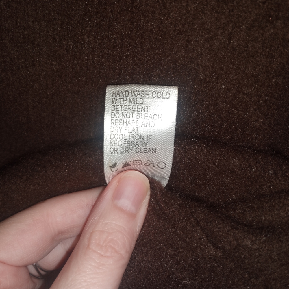 Soft Cashmere Brown Women's Cardigan - Picture 2 of 9
